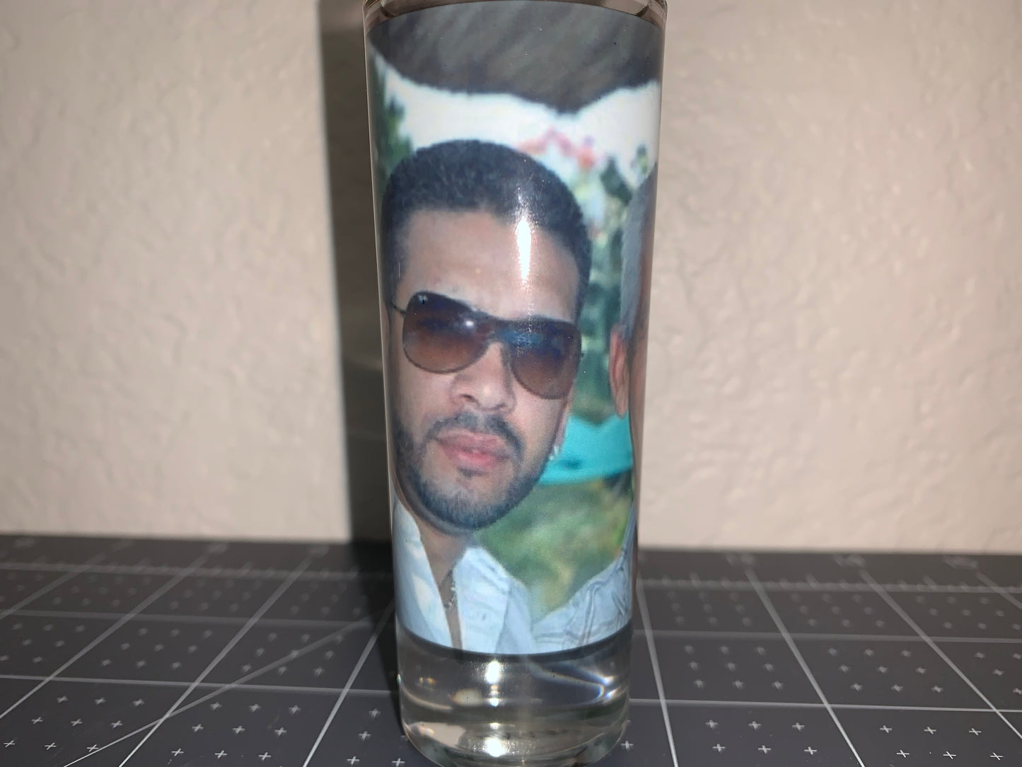Custom image shot glass 2.5 oz, Personalized shot glass
