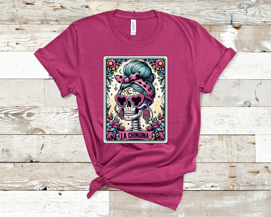 The Chingona Tarot Cart T-Shirt