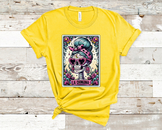 The Chingona Tarot Cart T-Shirt