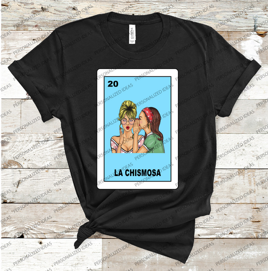 Loteria La Chismosa T-shirt, Loteria Gossip shirt,