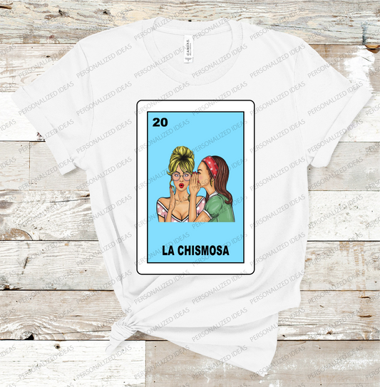 Loteria La Chismosa T-shirt, Loteria Gossip shirt,