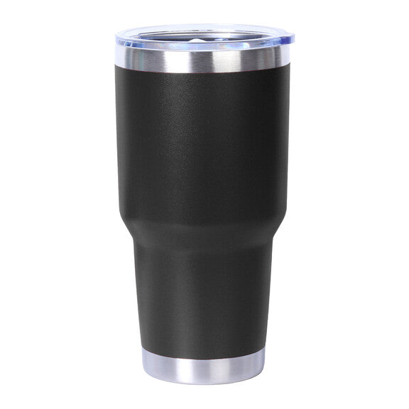 Personalized 30 oz Tumbler, with bottom wildflowers, and a butterfly, and custom name