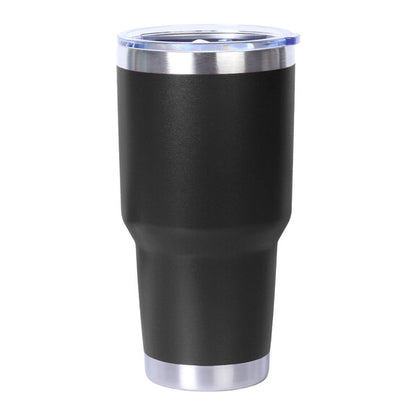 Personalized 30 oz Tumbler, with bottom wildflowers, and a butterfly, and custom name