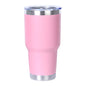 Personalized 30 oz Tumbler, with bottom wildflowers, and a butterfly, and custom name