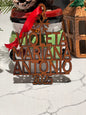 Family Christmas Ornament - Personalized Ornament with names and Year