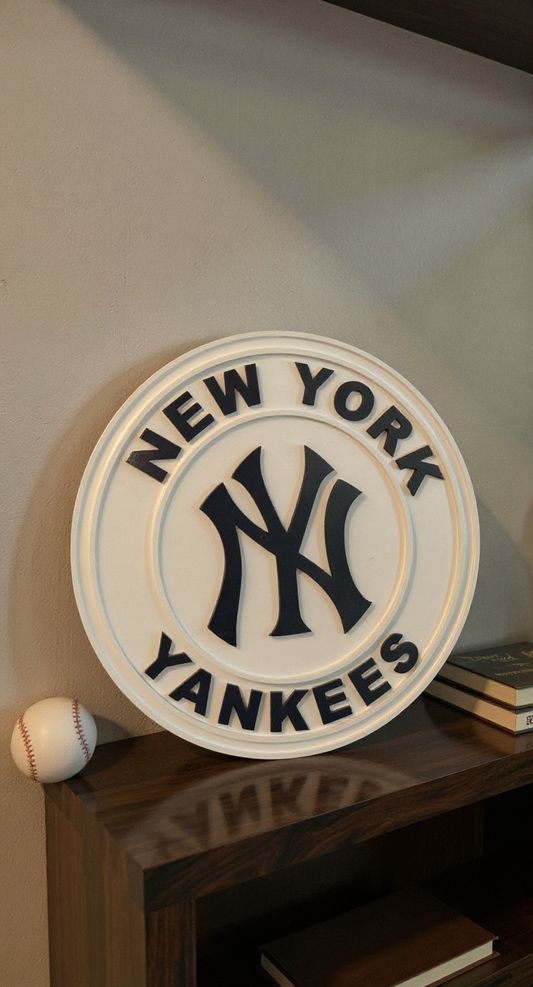 Custom 18” 3D Sports Sign – Choose Any Team + Personal Name