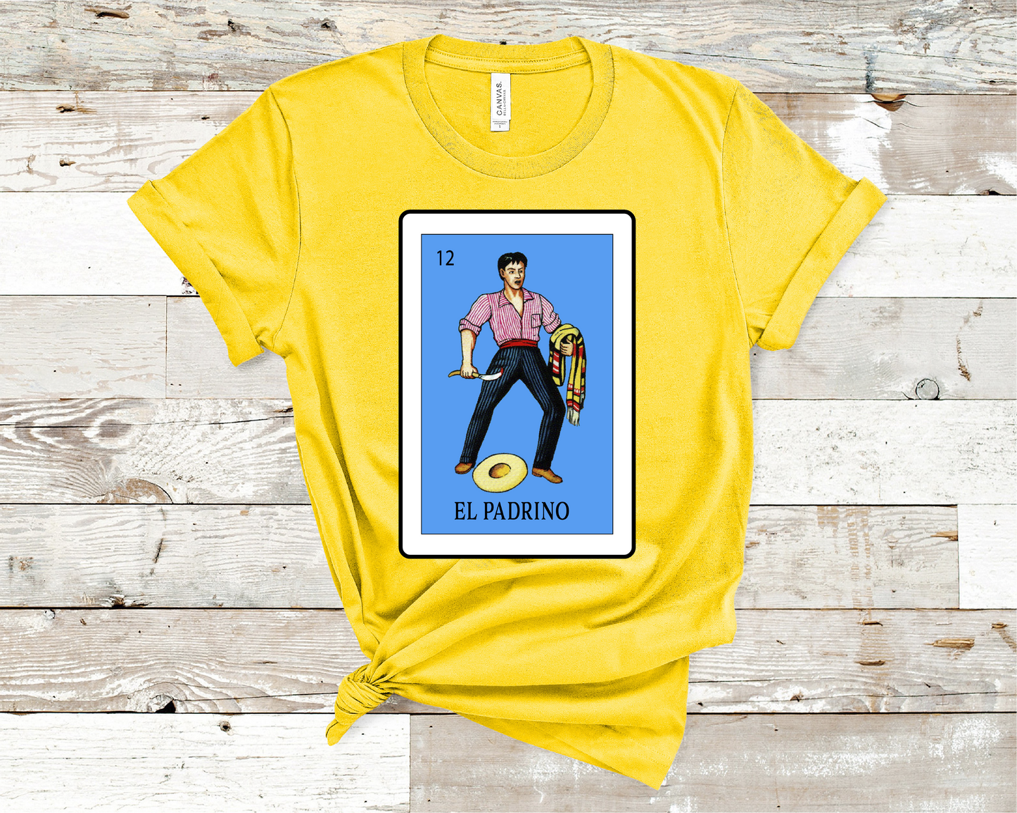 Loteria El Padrino, T-shirt, El Padrino shirt, godfather shirt (HTV)