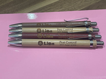 Personalized Bamboo Pens, Laser Engraved, Adult Pen, Promotional, Swear words, Novelty, Adult humor, Offensive, Sarcasm, Funny Pens