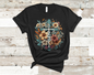 Faith Cross with flowers T-shirt ready to ship