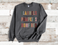 Flannels Pumpkins Bonfires crewneck sweatshirt Fall season
