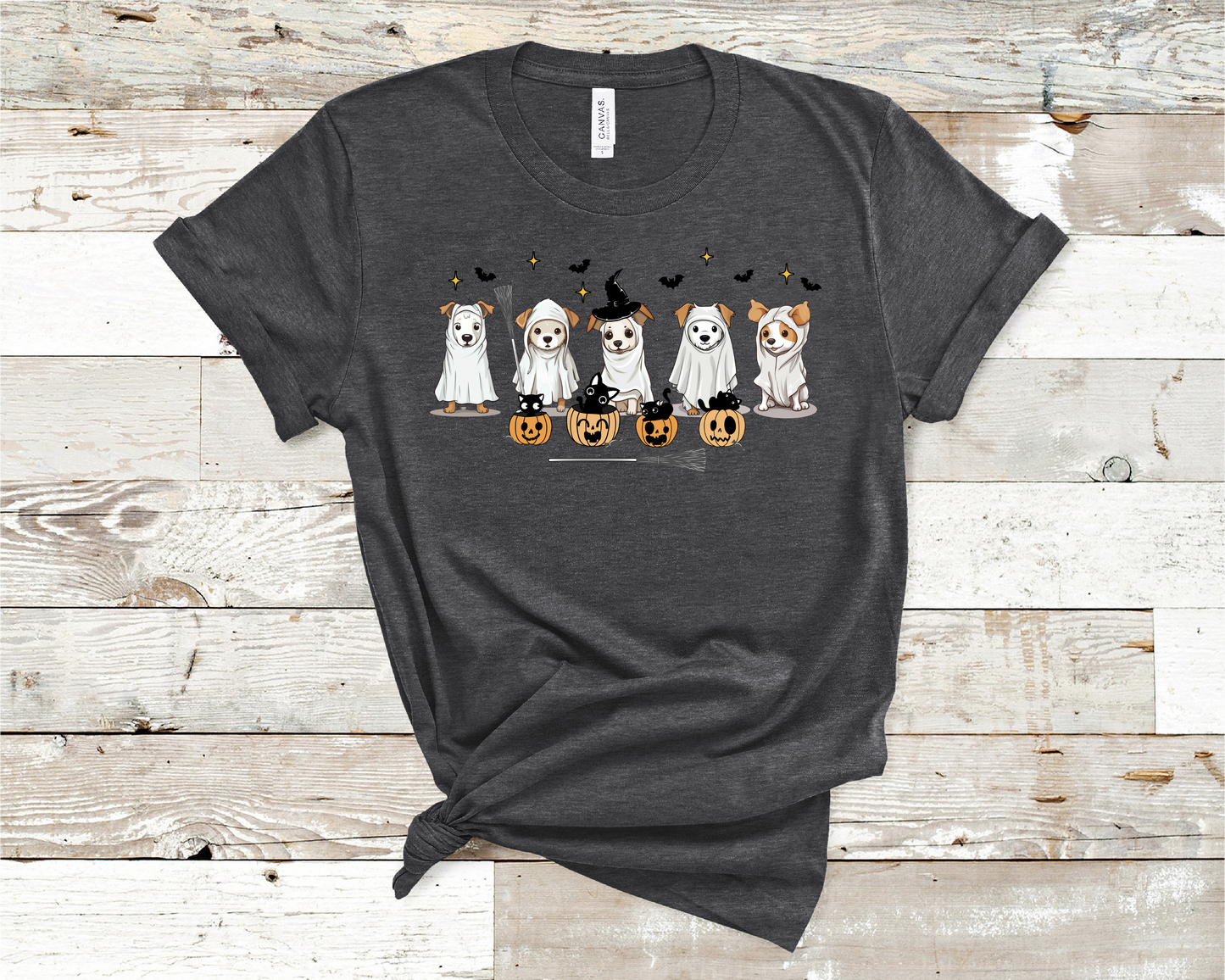 Ghost Puppies Halloween T-shirt