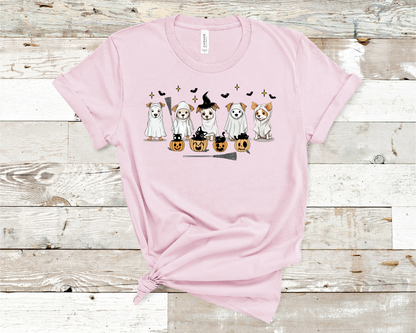 Ghost Puppies Halloween T-shirt
