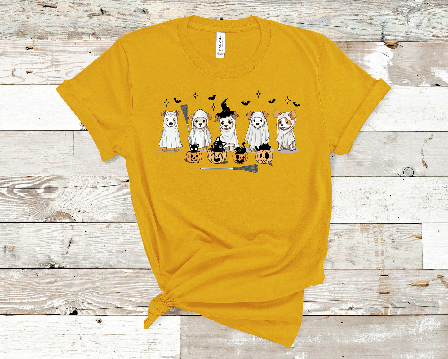 Ghost Puppies Halloween T-shirt