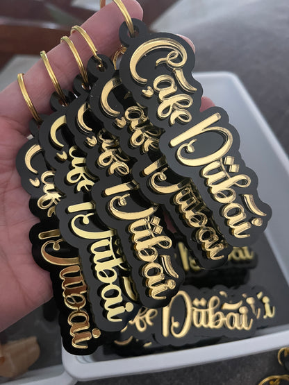 Custom Acrylic Keychain | Personalized 3D Design | Perfect for Kids & Adults