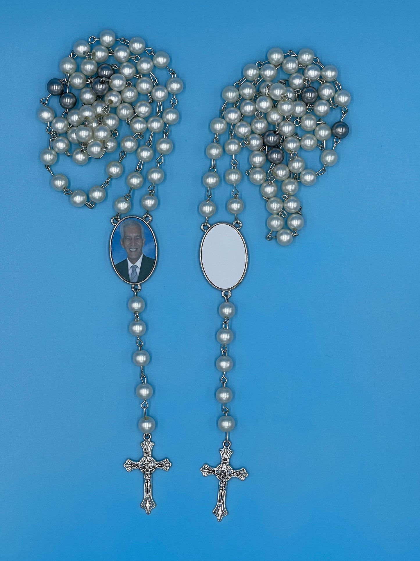 Custom Rosary • Photo Personalized Rosary • Keepsake • Memorial Rosary • Prayer