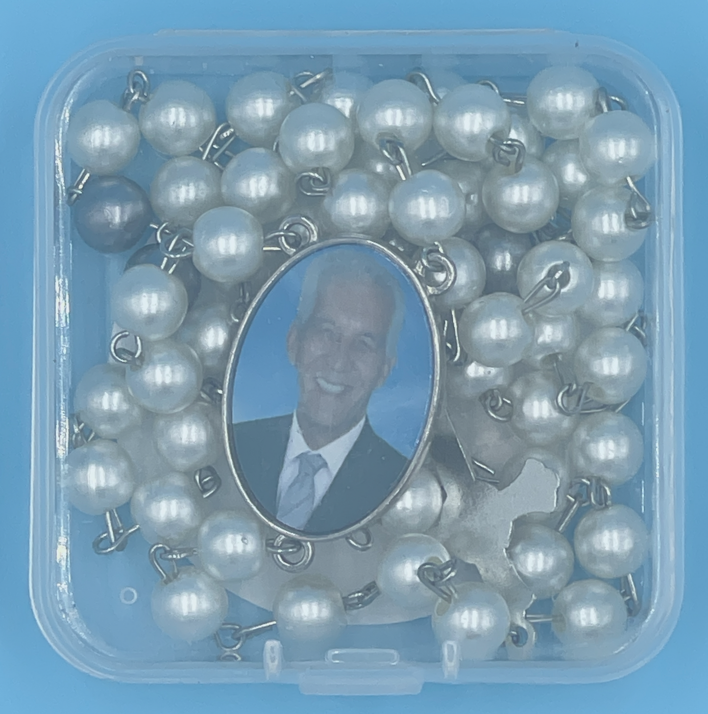 Custom Rosary • Photo Personalized Rosary • Keepsake • Memorial Rosary • Prayer