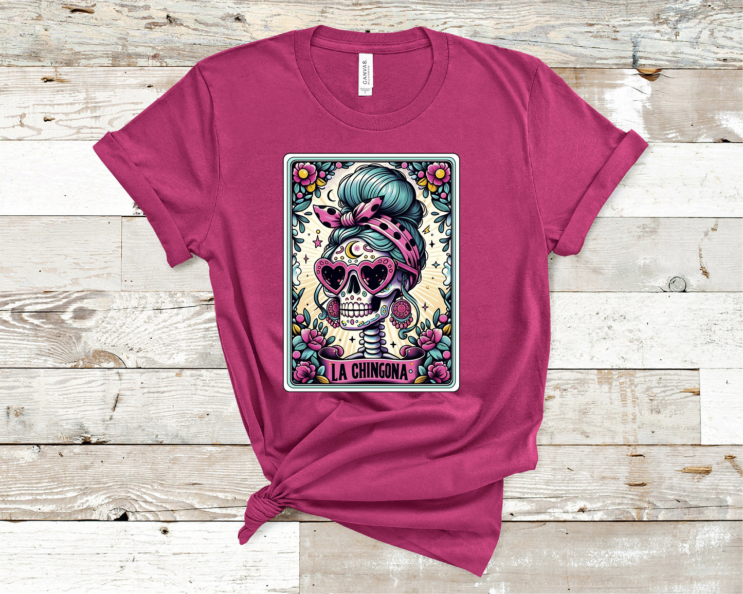 The Chingona Tarot Cart T-Shirt