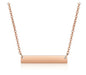 Custom Engraved Stainless steel horizontal bar engraving blank necklace