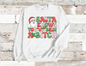 Santa Knows you been a Bitch Christmas Sweatshirt (HTV)