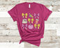 Coquette Teacher T-shirt - Back to school Gift, Coquette, books, and pencil