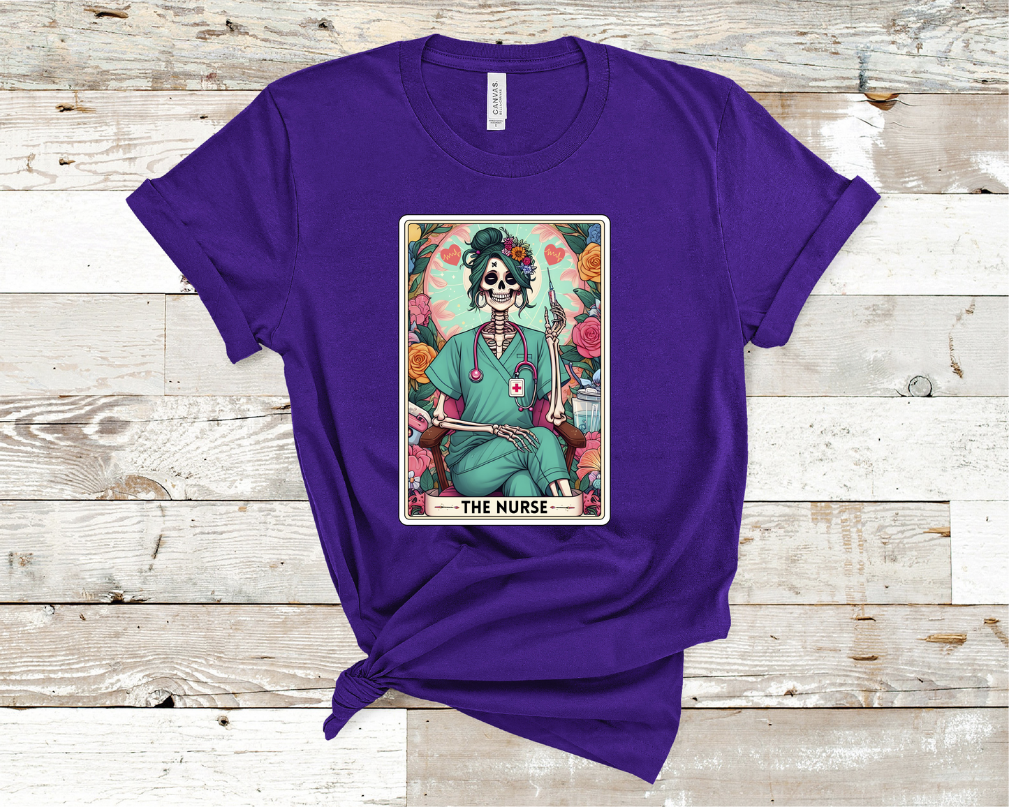 The Nurse Tarot Card T-Shirt