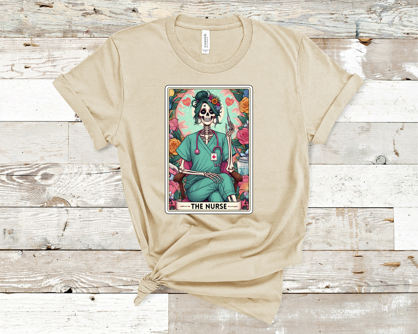 The Nurse Tarot Card T-Shirt