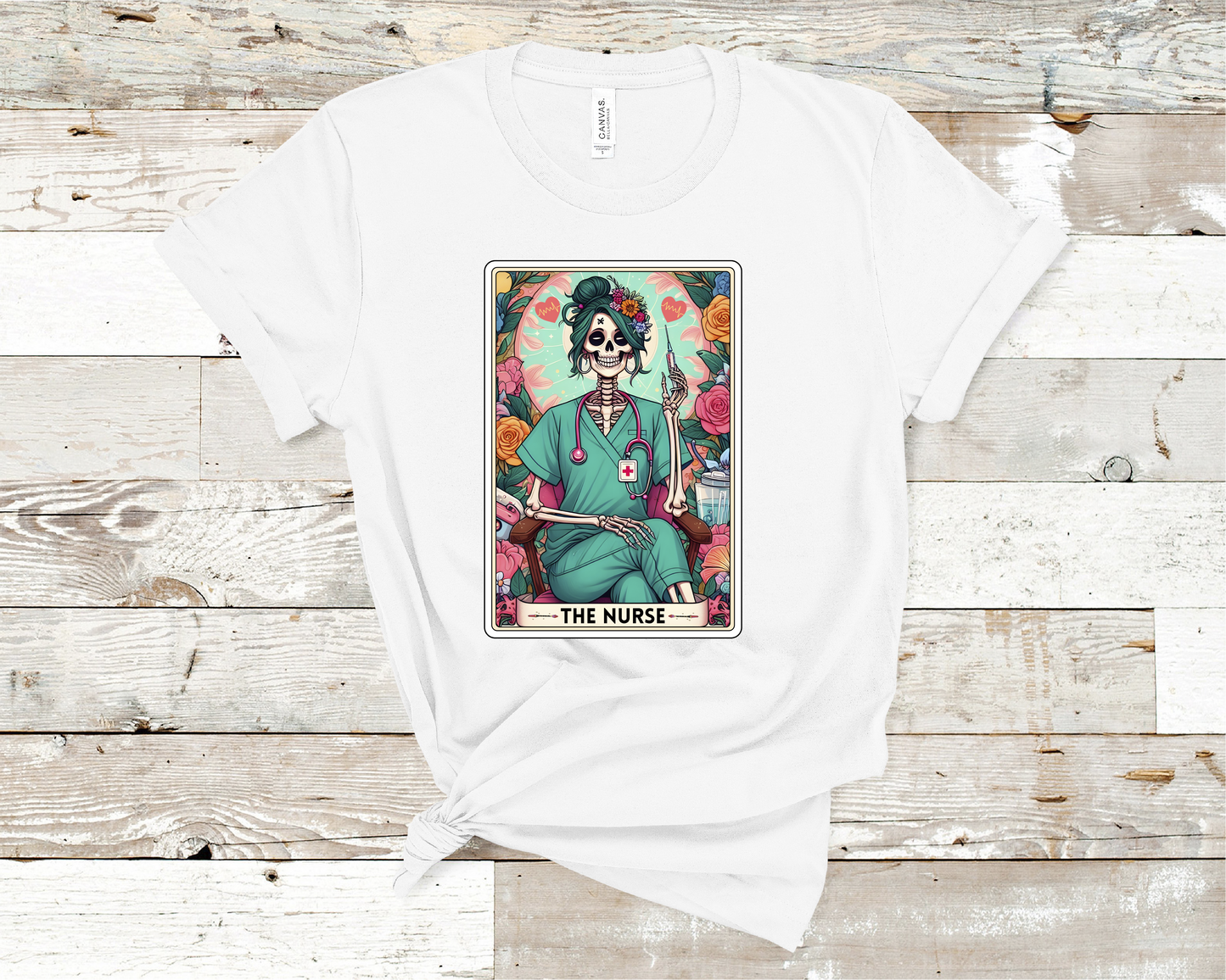 The Nurse Tarot Card T-Shirt