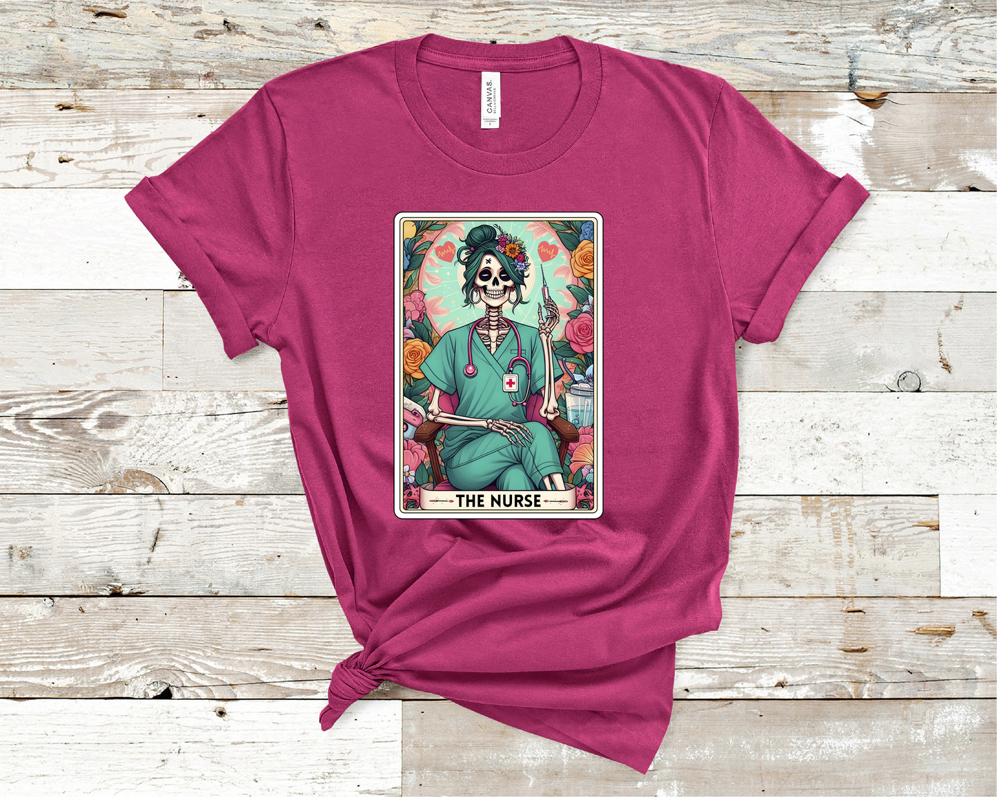 The Nurse Tarot Card T-Shirt
