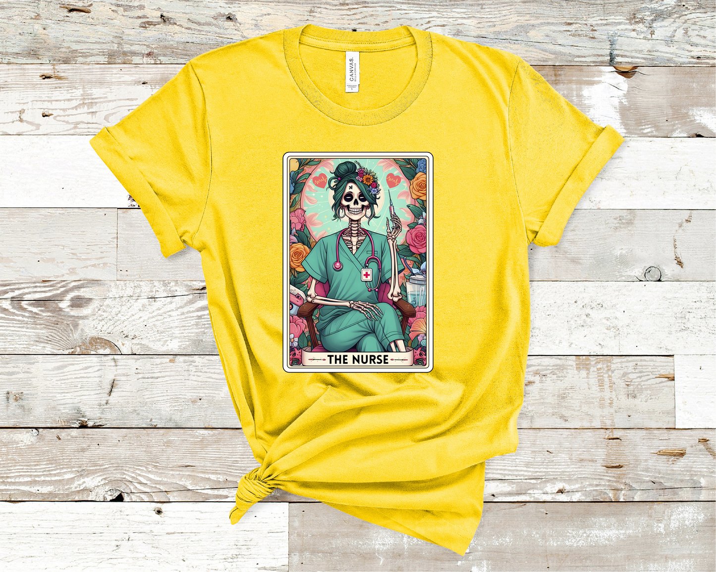 The Nurse Tarot Card T-Shirt