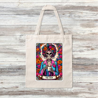 The Mom Tarot Card Tote Bag 11 x 14