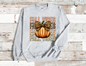 Fall Vibes Pumpkin Crew Neck Sweatshirt Fall Season