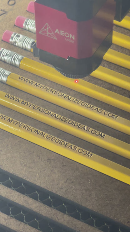 Personalized Pencils | Engraved Pencils | Back to School | Ticonderoga Pencils | Student Gift| #2 pencils