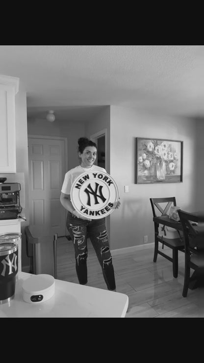 Custom 18” 3D Sports Sign – Choose Any Team + Personal Name